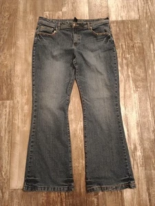 Girls sz 8 1/2 Plus Arizona Jeans w/stretch waist (34x29) #16 - Picture 1 of 3
