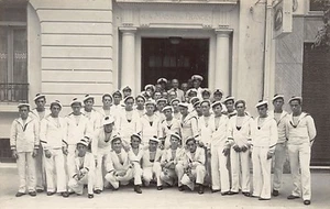 Monaco - La Maison de France, 42 rue Grimaldi - CARTE PHOTO - Les marins du Cont - Imagen 1 de 2
