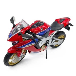 1/9 Honda CBR1000RR HRC Motorcycle Model Diecast Motorbike Models Toy Car Red - Picture 1 of 10