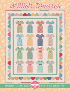 Millie's Dresses Quilt Pattern by Lori Holt It's Sew Emma - Picture 1 of 9