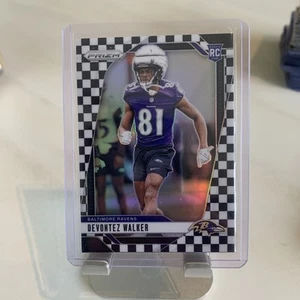 2024 Panini Prizm DEVONTEZ WALKER #328 RC Rookie Checkerboard SP Ravens - Picture 1 of 6