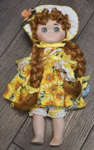 Goebel Dolly Dingle Sister Sweetie Dingle Doll 11" Tall Yellow Dress - Picture 1 of 9