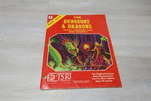TSR Dungeons & Dragons Modul 1 - Fantasy Abenteuer Regelbuch - 1980 1. Auflage - Bild 1 von 3