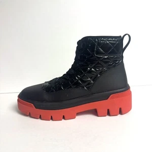 Keds Womens Quilt Nylon Pop Boot Black Size 9.5 M - Picture 1 of 6