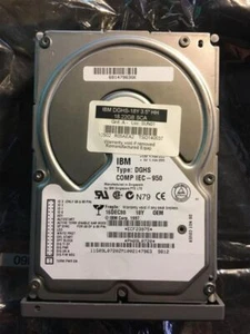 Hdd, ibm 09l0720 18.2gb 3.5 hh scsi,dghs-18y,sun 5403719-01 - Picture 1 of 4