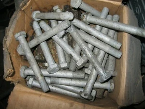 1 - Pack (4) 1/2 x 4" BSF Hex Head HT Bolts. ABL - British Made - Picture 1 of 3