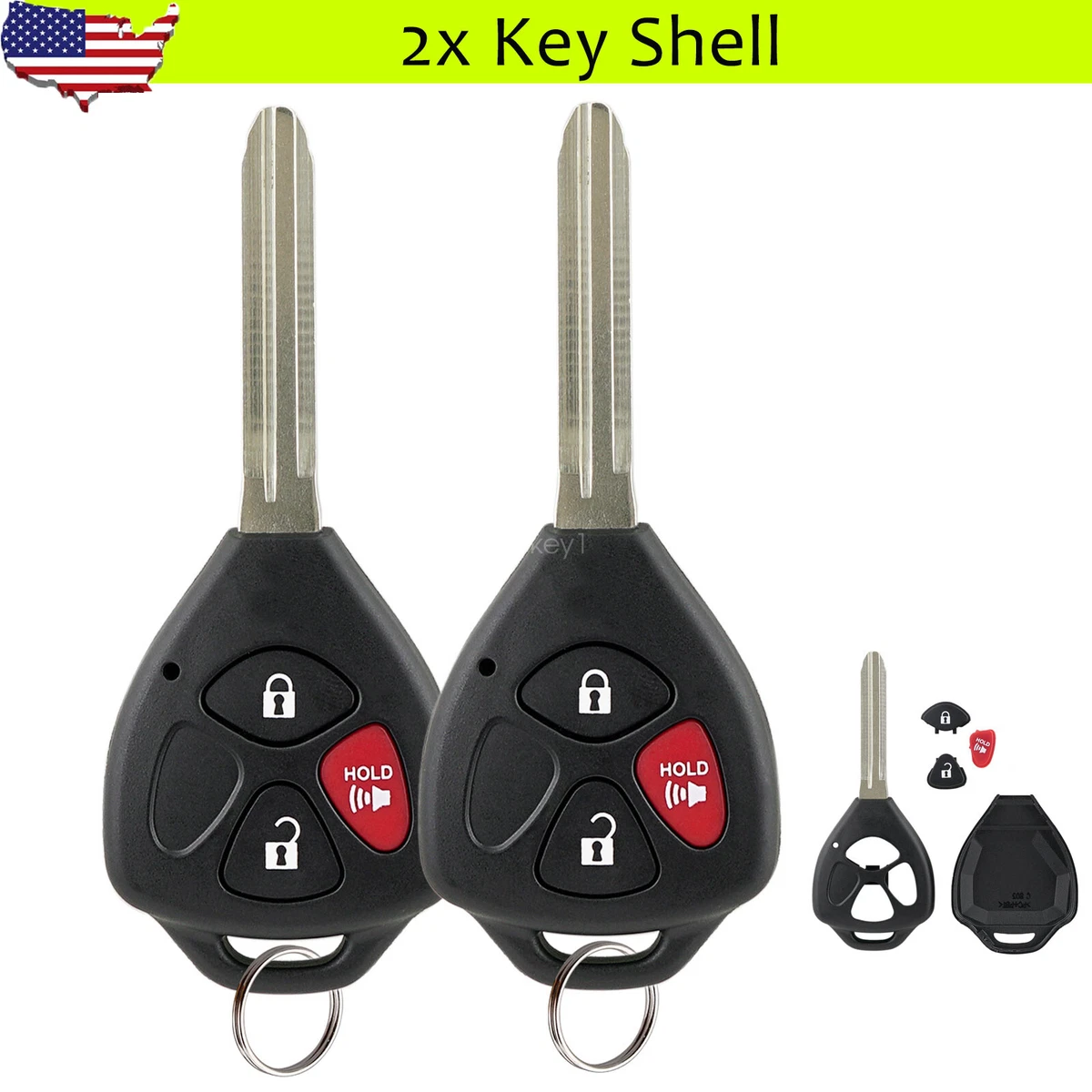 Sistema De Entrada Remota Toyota Coche Kits Para 2005 Scion TC