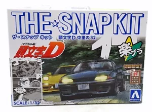 Aoshima 1/32 Scale Unbuilt Kit 06793 - Nissan Skyline R32 Initial D The Snap Kit - Picture 1 of 5