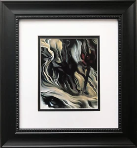 Georgia O'Keeffe "Seaweed" zeitgenössischer amerikanischer Kunstdruck individuell gerahmt 1927 - Bild 1 von 3