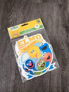 SESAME STREET, 15 PIEZAS FORMAS TROQUELADAS, BULETIN BOARD PARTY - Imagen 1 de 2
