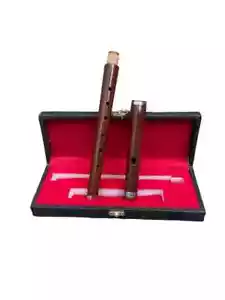 Rosewood Flute Two Piece Tunable Flute Packed in Wooden Case- - Picture 1 of 4