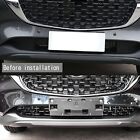 ?2Pcs Front Grille Guard Glossy Black Front Grill Mesh Inserts Trims For