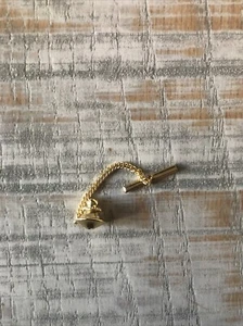 Deluxe Ball Top Tie Tac Sicherungsstift Clutch Rücken Gold - Bild 1 von 1