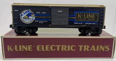 K-Line O #K-90001 KCC Premier Edition Classic Box Car 4 - Image 1 of 4