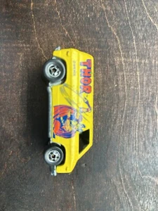 Vintage 1974 Hot Wheels Blackwalls Super Van Thor Yellow Marvel Mattel Loose - Picture 1 of 6