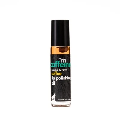 mCaffeine Naked & Raw Coffee Lip Polishing Oil (10ml) For Pigmented & Dry Lips - Image 1 of 4