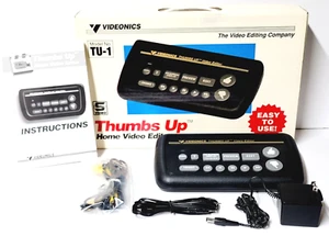 Videonics HOME VIDEO EDITOR TU-1 Thumbs Up Black - Picture 1 of 12