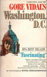 WASHINGTON DC by GORE VIDAL Signet PB 1967 1968 1st - Picture 1 of 3