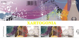GREECE 2014, EUROPA CEPT "NATIONAL MUSICAL INSTRUMENTS" BOOKLET STAMPS, MNH - Picture 1 of 1