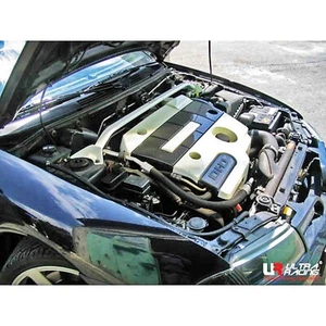 MITSUBISHI CARISMA 1.6 V40 ’95-’04 ULTRA RACING 2 POINT FRONT STRUT TOWER BRACE - Bild 1 von 5