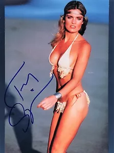 OFFICIAL WEBSITE Tracy Scoggins Sexy Glamour Babylon 5 Actress 8x10 AUTOGRAPHED - Picture 1 of 1