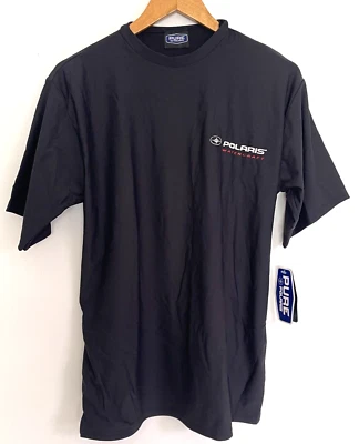 Polaris Hombres Negro Nylon Pullover Manga Corta Traje de neopreno Camiseta de agua Camiseta Talla XL Foto 1 de 4