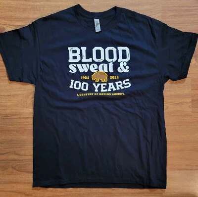 Camiseta Boston Bruins Centenario 100 Aniversario Talla Grande Foto 1 de 4