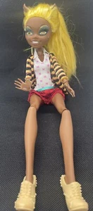 Monster High Clawdia Wolf aus einer Packung Ärger, gelbe Haare - Bild 1 von 12