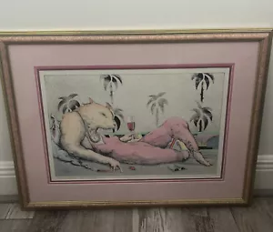 Art / Feline Recline / signiert / Nummer 30 von 50 - Bild 1 von 10
