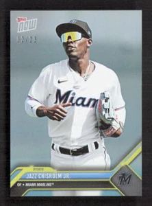 2023 Topps Now Road to Opening Day #OD-163 Jazz Chisholm Jr. Gold Foil /23 - Foto 1 di 2