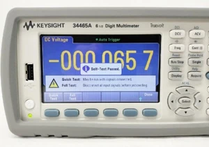 Keysight 34465A 6 1/2 Digital Multimeter with Code in White Very Rare Price - Picture 1 of 4