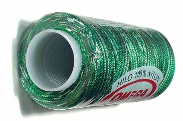 Omega ~ #2 Nylon Thread - 300 yard spool ~ (82-Var Teal) - Image 1 of 1