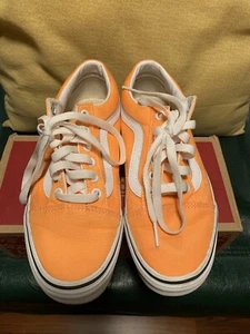 Vans Old Skool Blazing Orange Size 5 - Picture 1 of 7