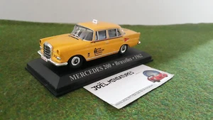 MERCEDES BENZ 200 BRUXELLES 1962 TAXI o 1/43 PRESSE voiture miniature collection - Picture 1 of 7