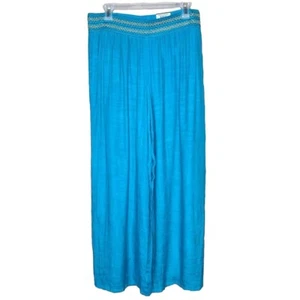 NWT JM Collection Women's Woven Wide Leg Pants Size large - Picture 1 of 7