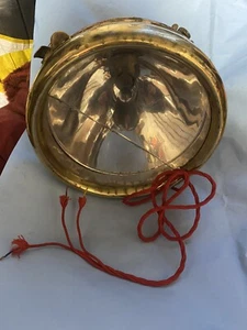 Vintage 1900 brass motor spotlight - Picture 1 of 8