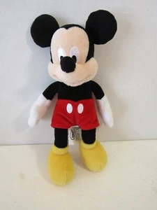 DISNEY COLLECTIBLES 9" MICKEY MOUSE BEAN BAG PLUSH - Picture 1 of 3