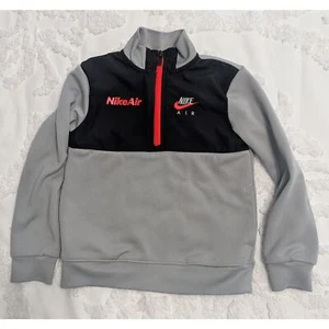 Nike Air Performance Pullover Grey Black Red Boys 3-4T | 2021 Edition - Picture 1 of 5