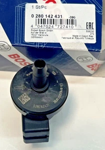 Bosch Vapor Canister Purge Valve, AUDI (05-15) & VOKSWAGON (04-15) 0-280-142-431 - Picture 1 of 5