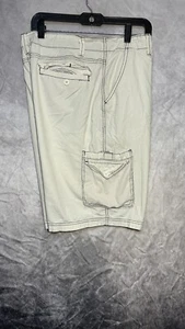 london fog cargo shorts Size 36 Men’s Beige Lightweight Shirts - Picture 1 of 7