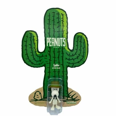 Super7 Peanuts Snoopy Spike Reaction (tarjeta de cactus) SDCC Comic Con 2020 exclusivo Foto 1 de 4
