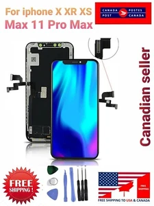 OLED for iphone X XR XS 11Pro Max LCD Display Touch Screen Assembly Replacement - Picture 1 of 23