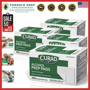 400 Individually Wrapped Alcohol Prep Pads - Perfect for First Aid and Cleaning - Picture 1 of 9