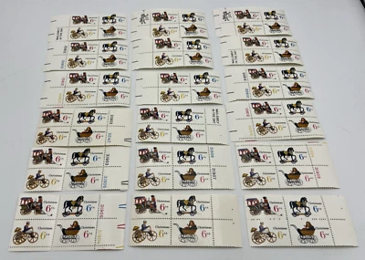 Christmas Toys 6 Cent Stamp Blocks of 4 Scott #1415-1418 Lot of 18 - Image 1 of 4
