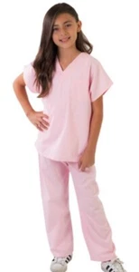 Natural Uniforms Childrens Scrub Set-Soft Touch-Role Play Costume Set - Picture 1 of 19