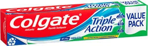 Colgate Triple Action Toothpaste, Value Pack 210G, Original Mint, with Extra Mic - Picture 1 of 12