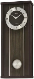 Reloj de pared de péndulo de madera Seiko Relojes QXM396K - Imagen 1 de 1
