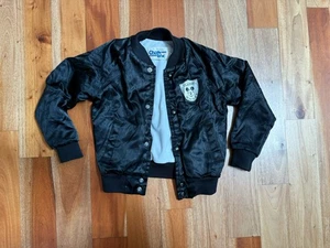 CHAQUETA BOMBER SATINADA VINTAGE CHALK LINE NIÑOS 6-7 MICKEY MOUSE WALT DISNEY - Imagen 1 de 9