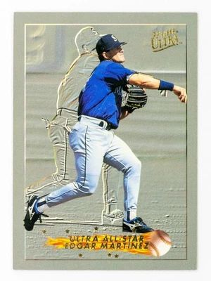 Edgar Martínez #15 (1993 Fleer Ultra) All-Star Insert, Seattle Mariners Foto 1 de 2