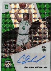 Carsen Edwards Rookie Card 2019-20 Panini Mosaic Rookie Autographs Mosaic #2  - Bild 1 von 2